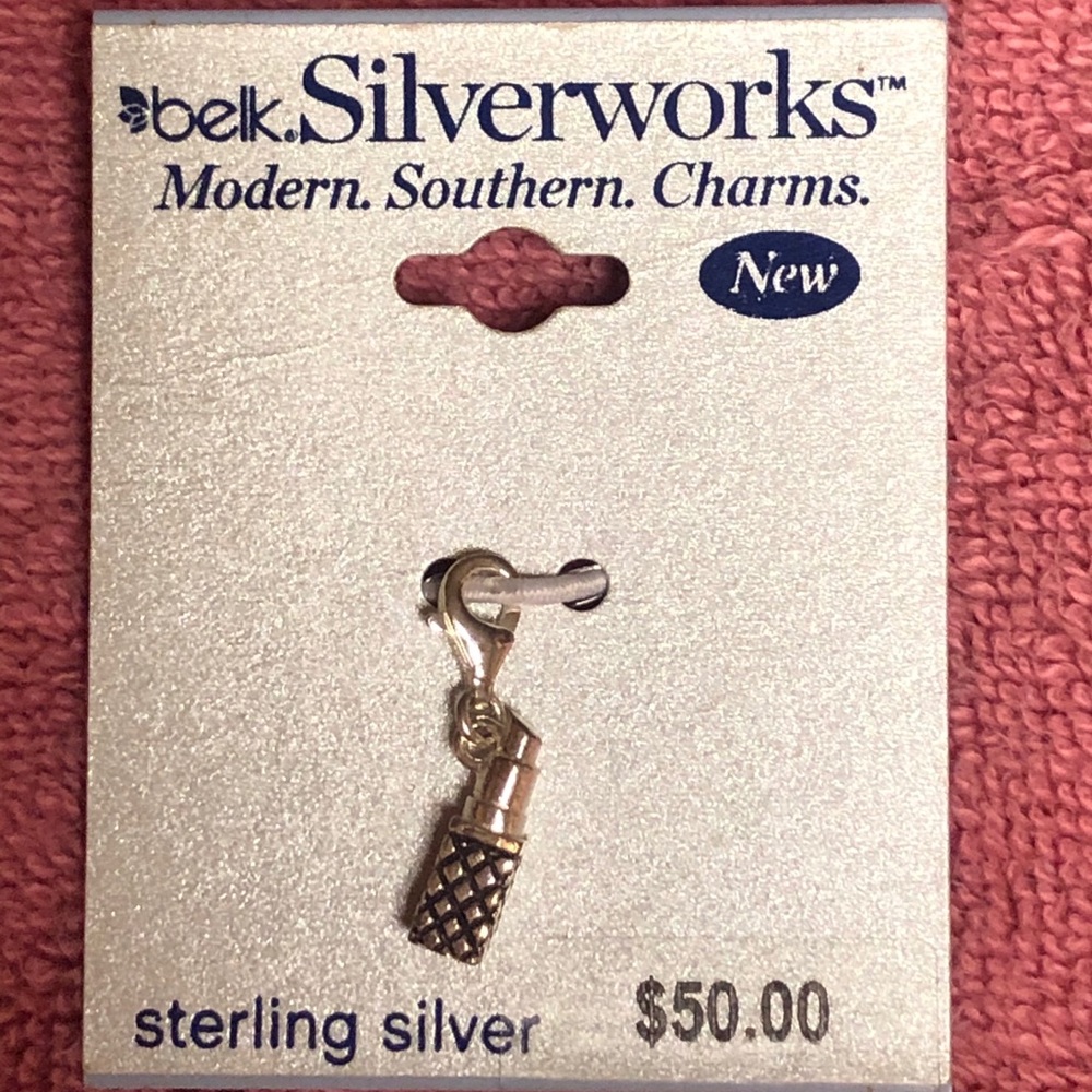 NWT Silverworks Modern Sterling Silver Charm